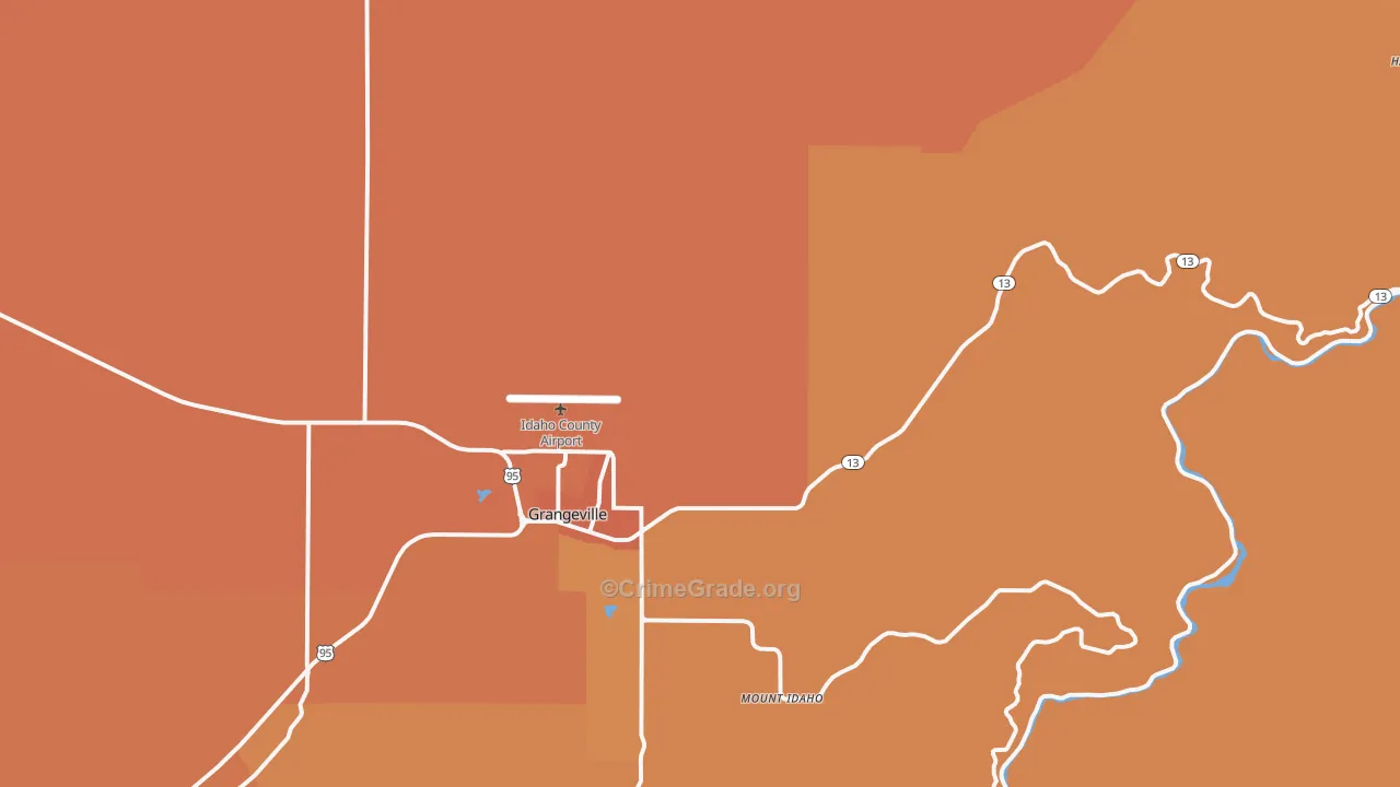 Golden, ID Map of Vandalism Rates