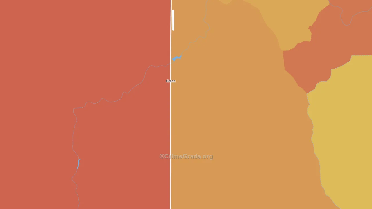 Grace, ID Map of Vandalism Rates