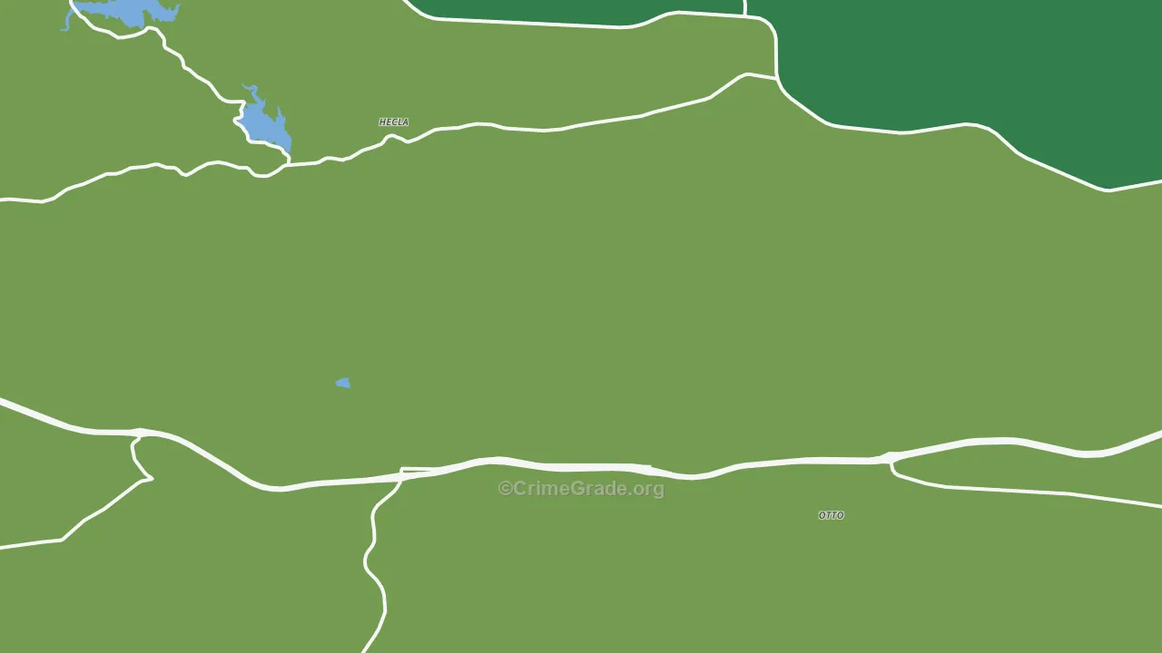Granite Canon, WY Map of Vandalism Rates