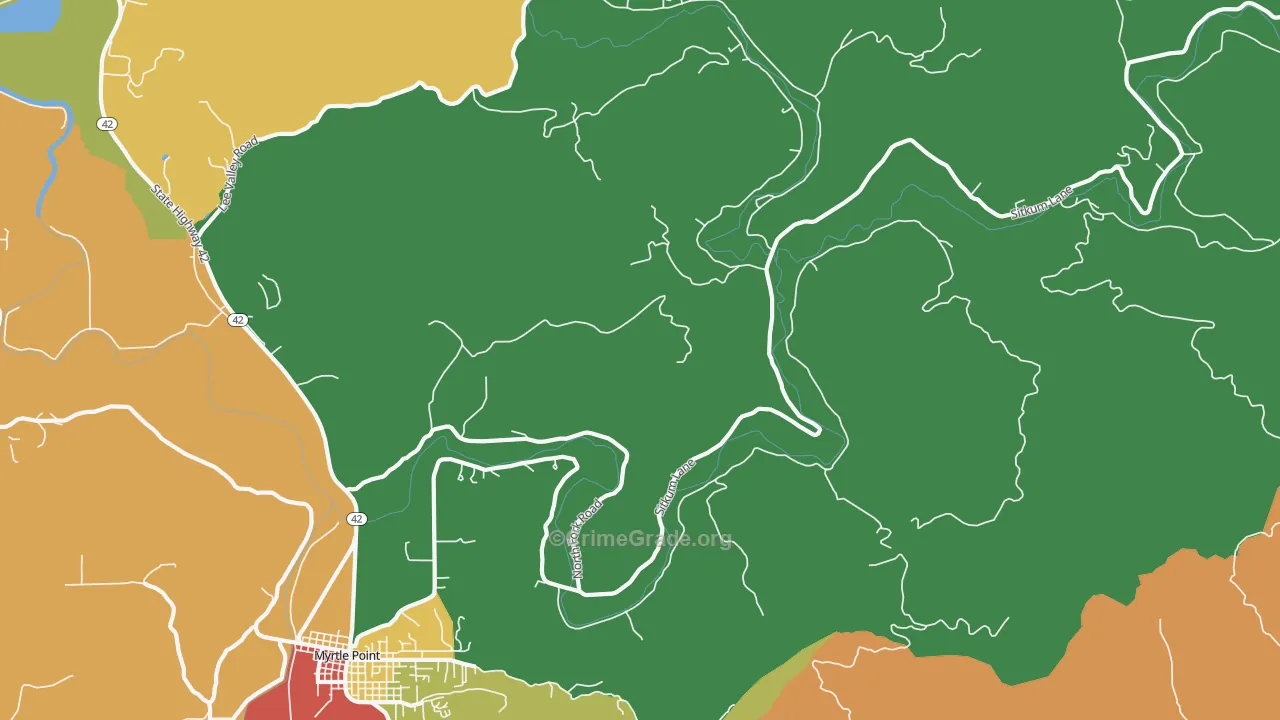 Gravelford, OR Map of Vandalism Rates