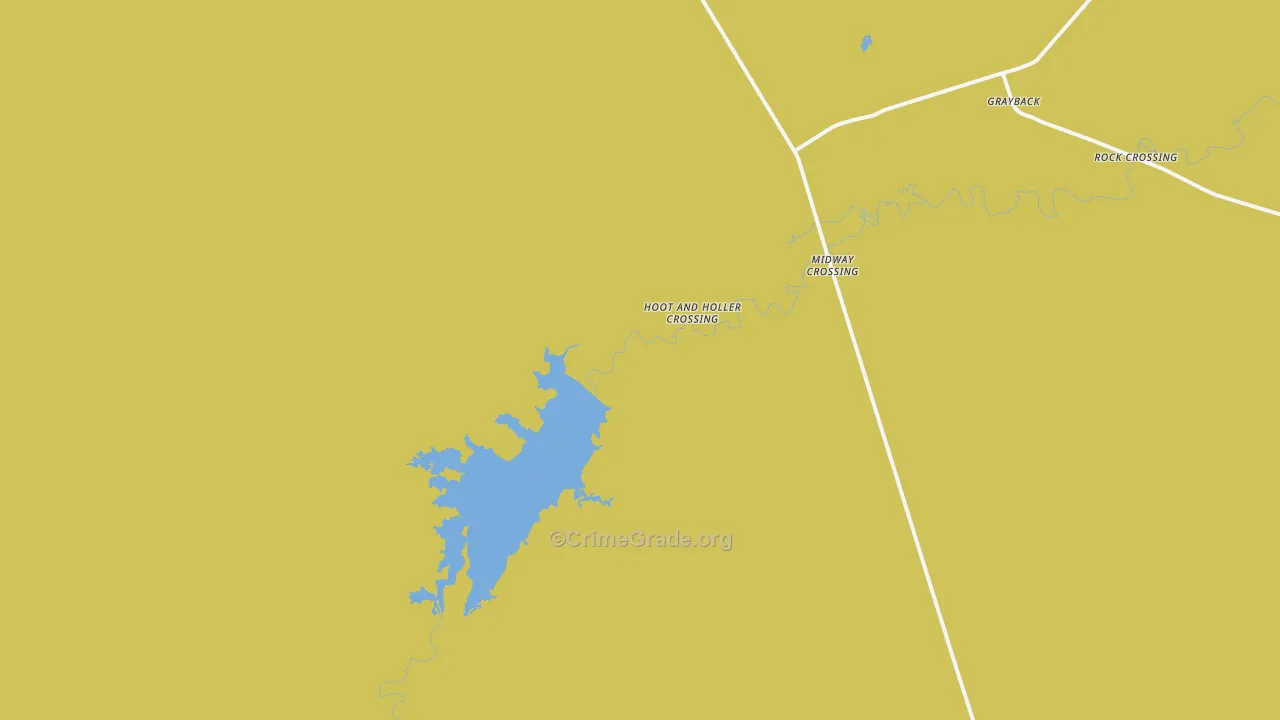 Grayback, TX Map of Vandalism Rates