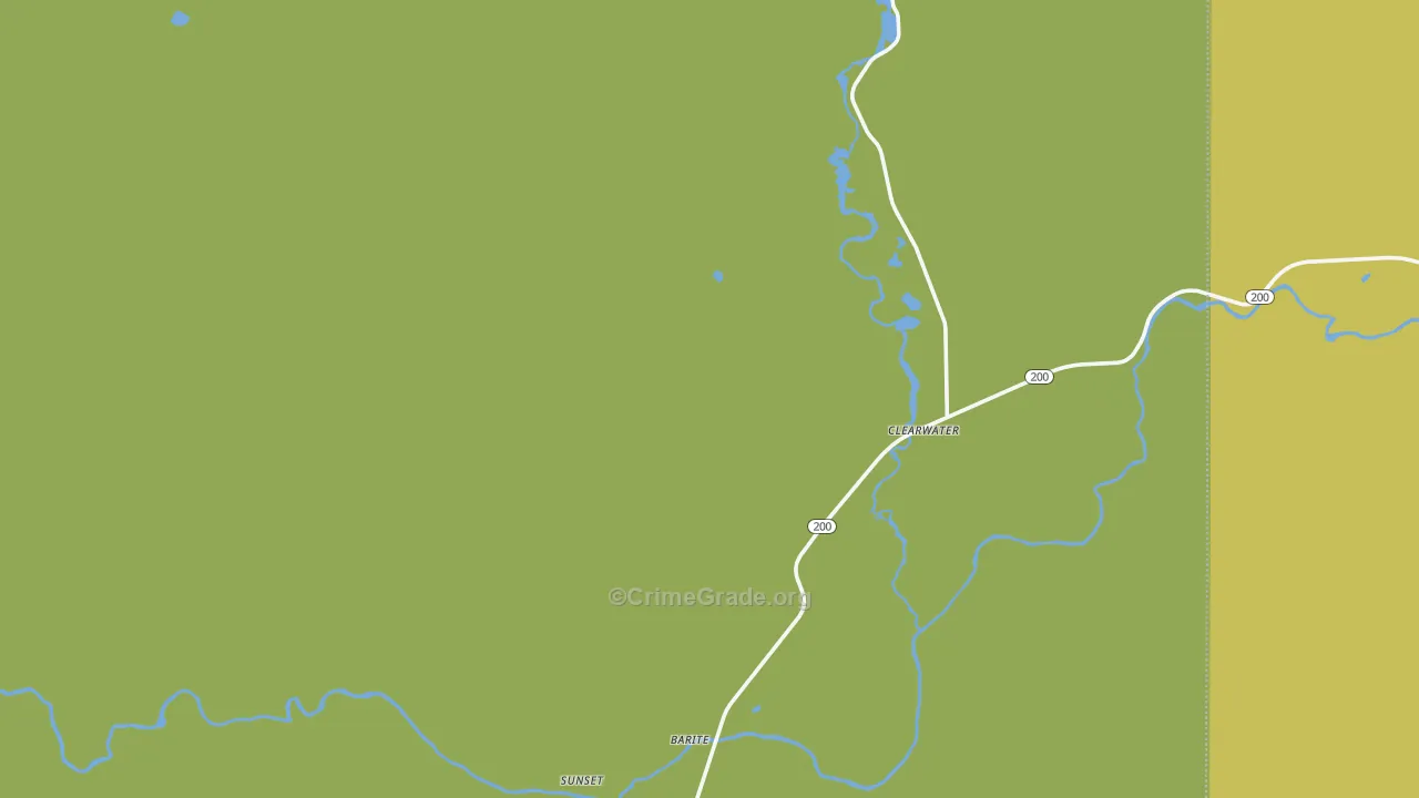 Greenough, MT Map of Vandalism Rates