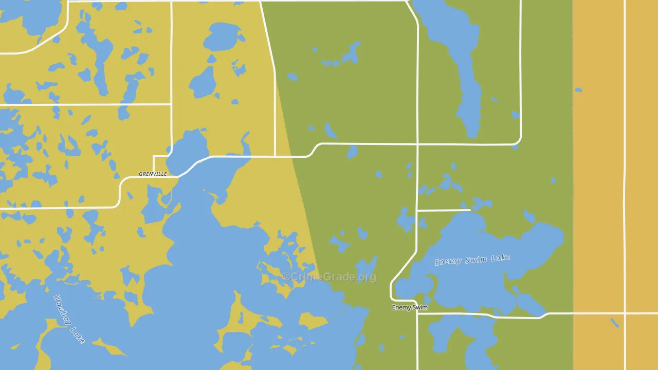 Grenville, SD Map of Vandalism Rates