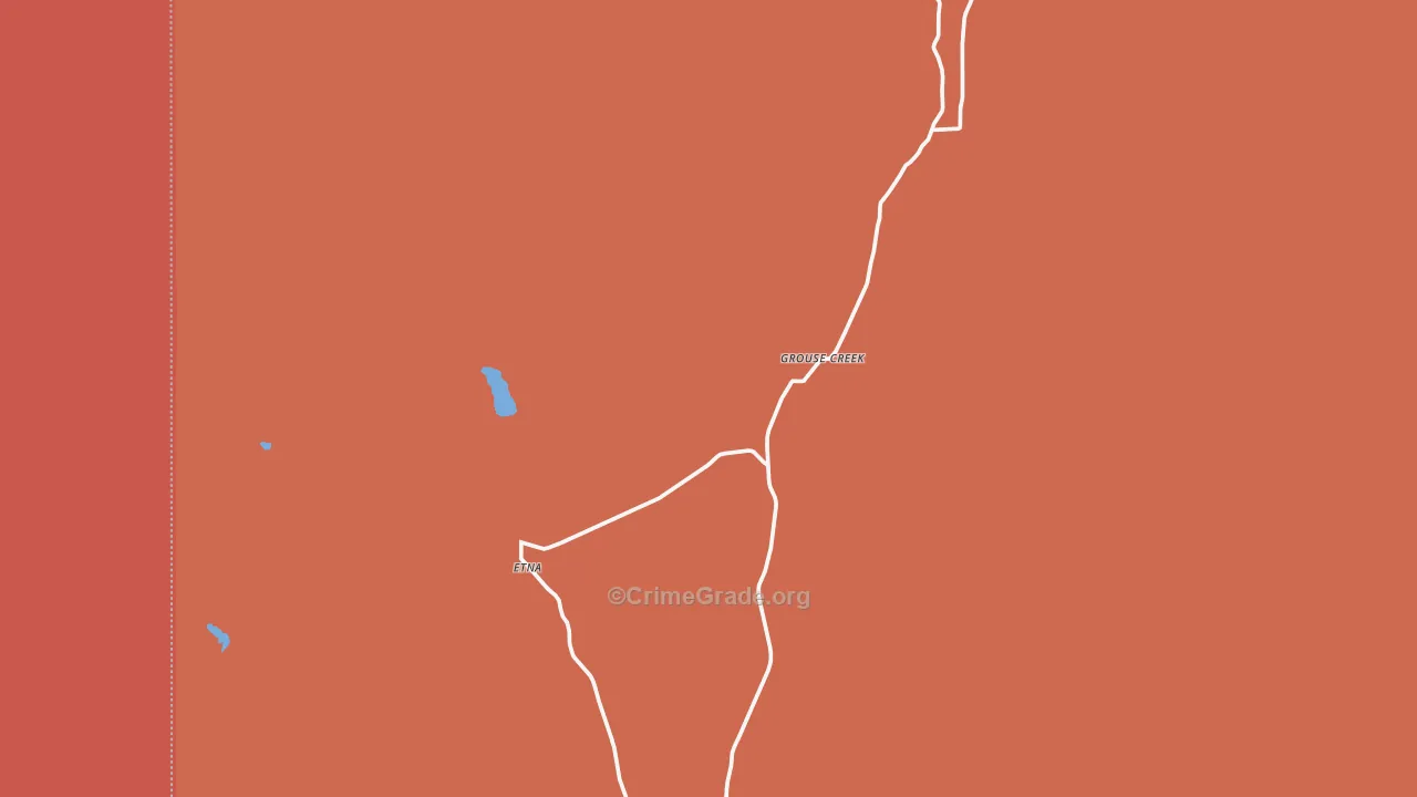 Grouse Creek, UT Map of Vandalism Rates