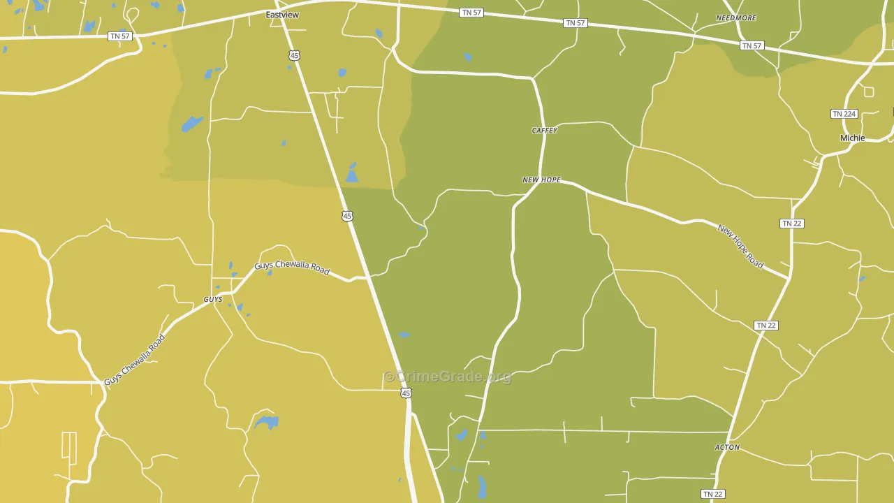 Guys, TN Map of Vandalism Rates