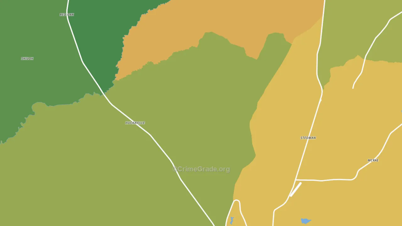 Hacoda, AL Map of Vandalism Rates