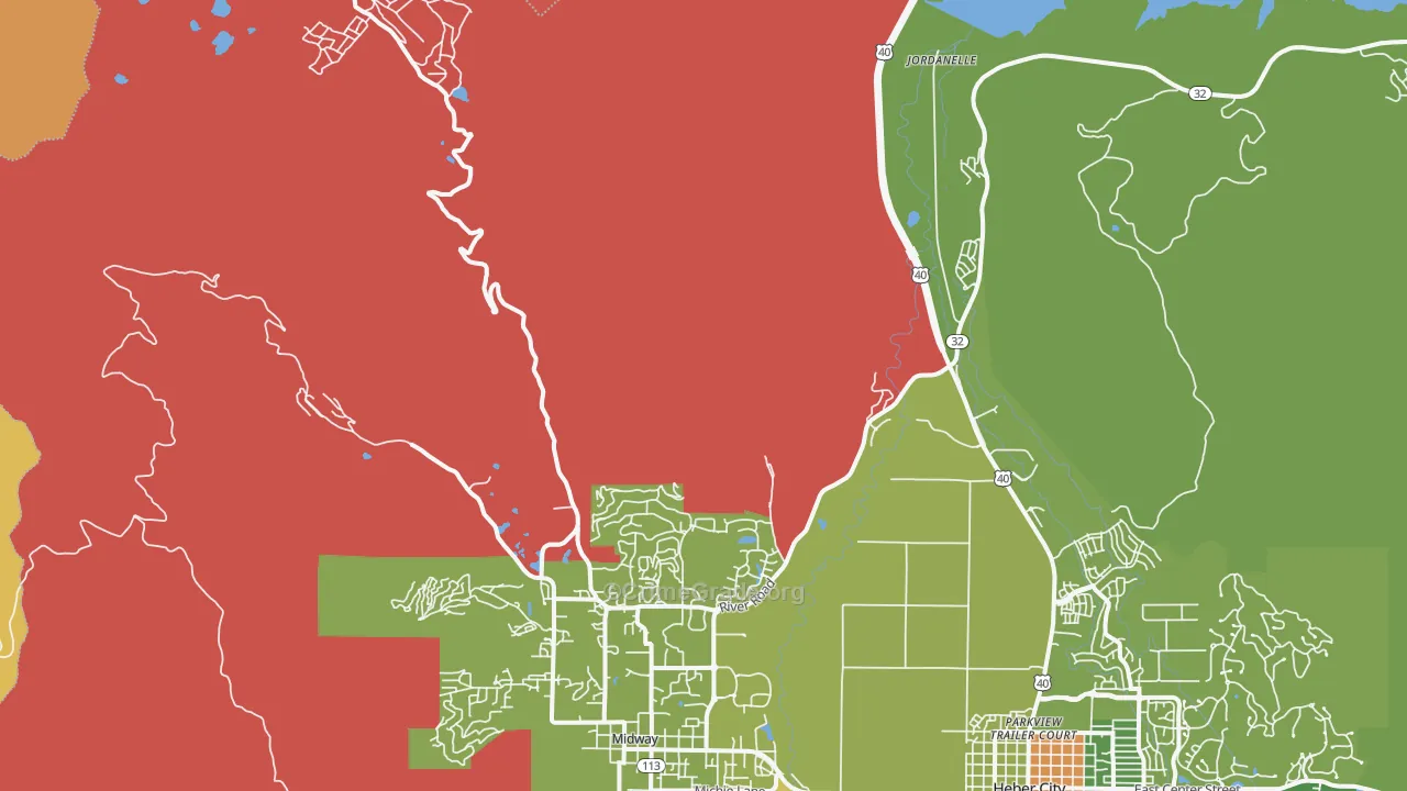 Hailstone, UT Map of Vandalism Rates