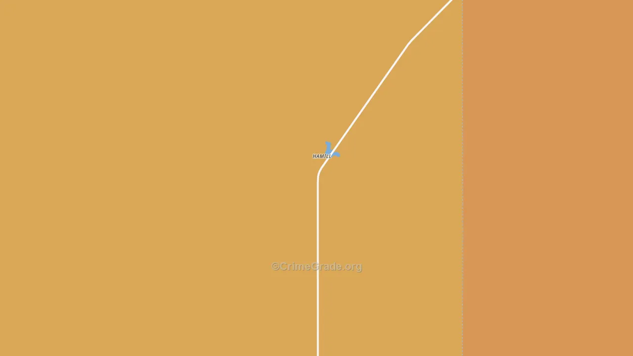 Hamill, SD Map of Vandalism Rates