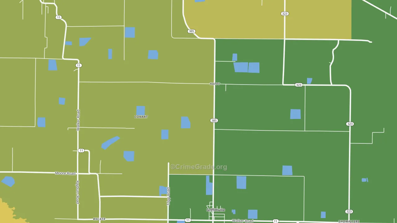 Happy, AR Map of Vandalism Rates