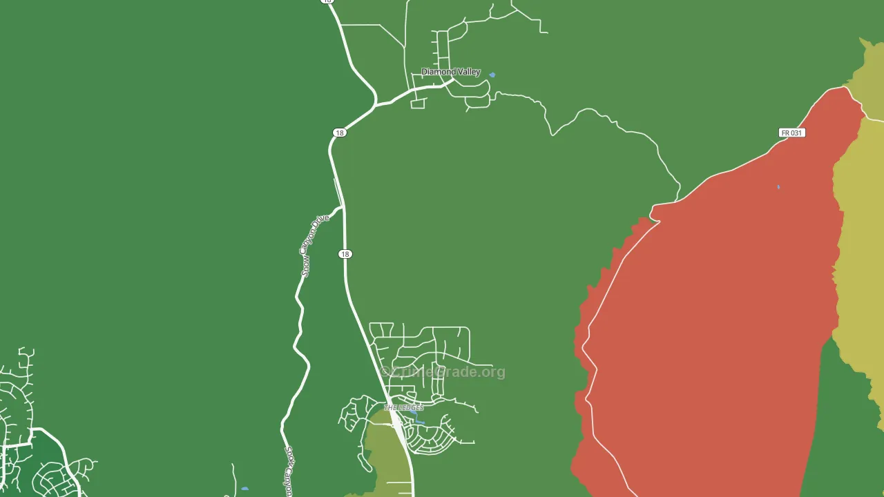 Harrisburg Junction, UT Map of Vandalism Rates