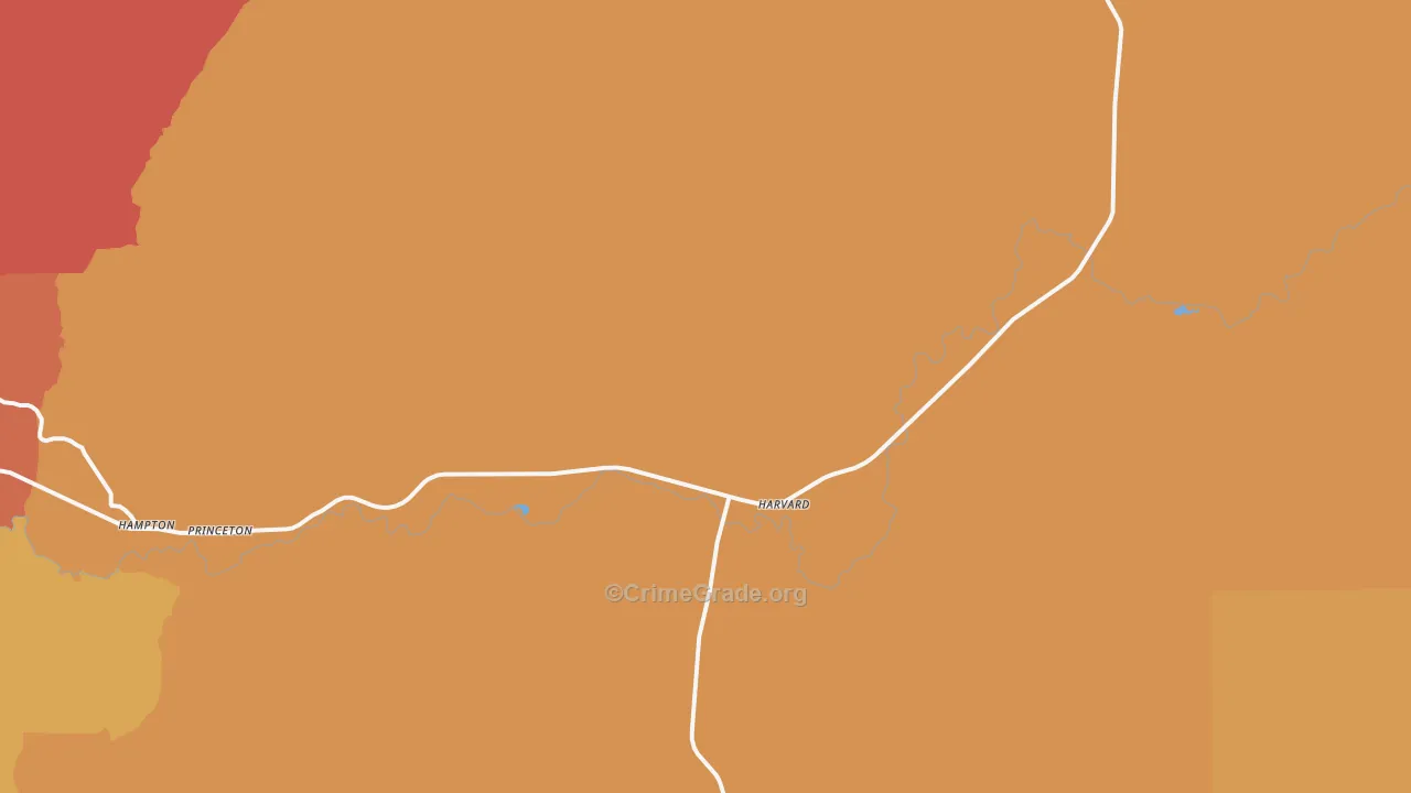 Harvard, ID Map of Vandalism Rates