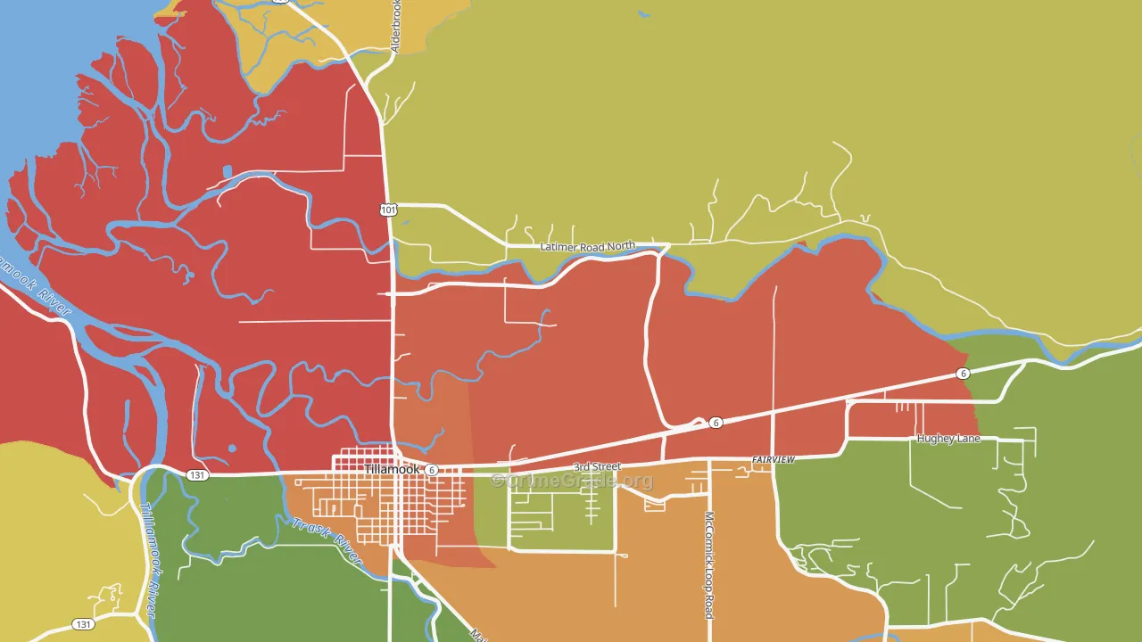 Hathaway Mead, OR Map of Vandalism Rates
