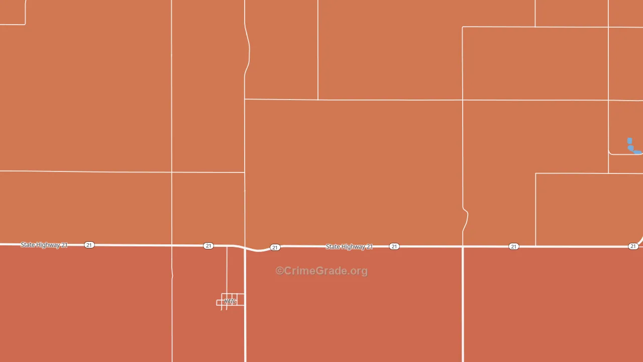 Heil, ND Map of Vandalism Rates