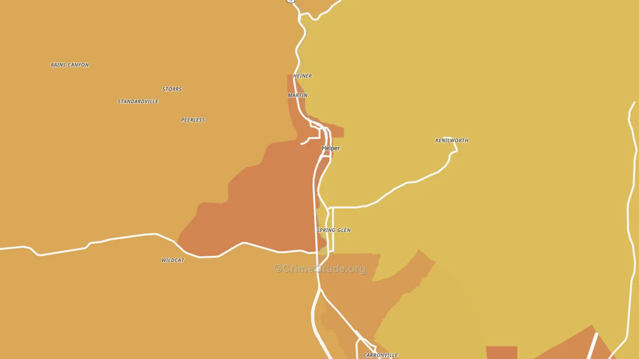 Helper, UT Map of Vandalism Rates