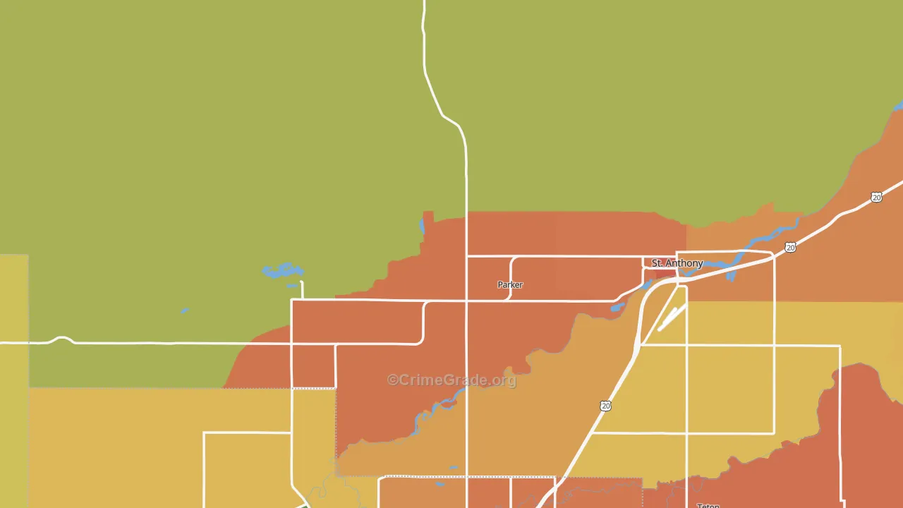 Heman, ID Map of Vandalism Rates
