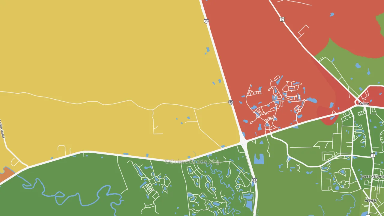 Hero, FL Map of Vandalism Rates