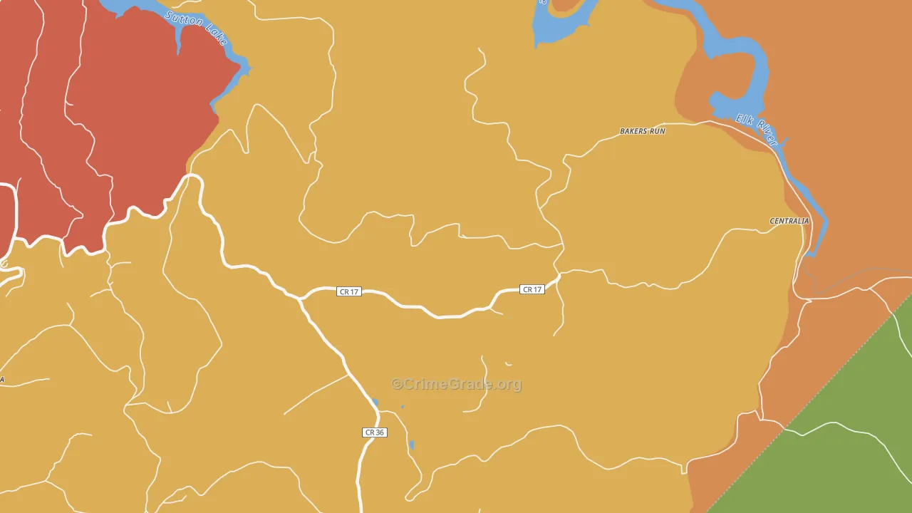 Herold, WV Map of Vandalism Rates