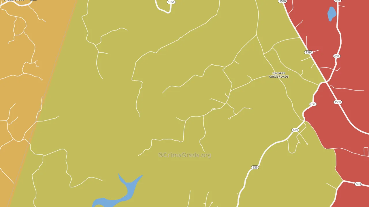 Highway, KY Map of Vandalism Rates