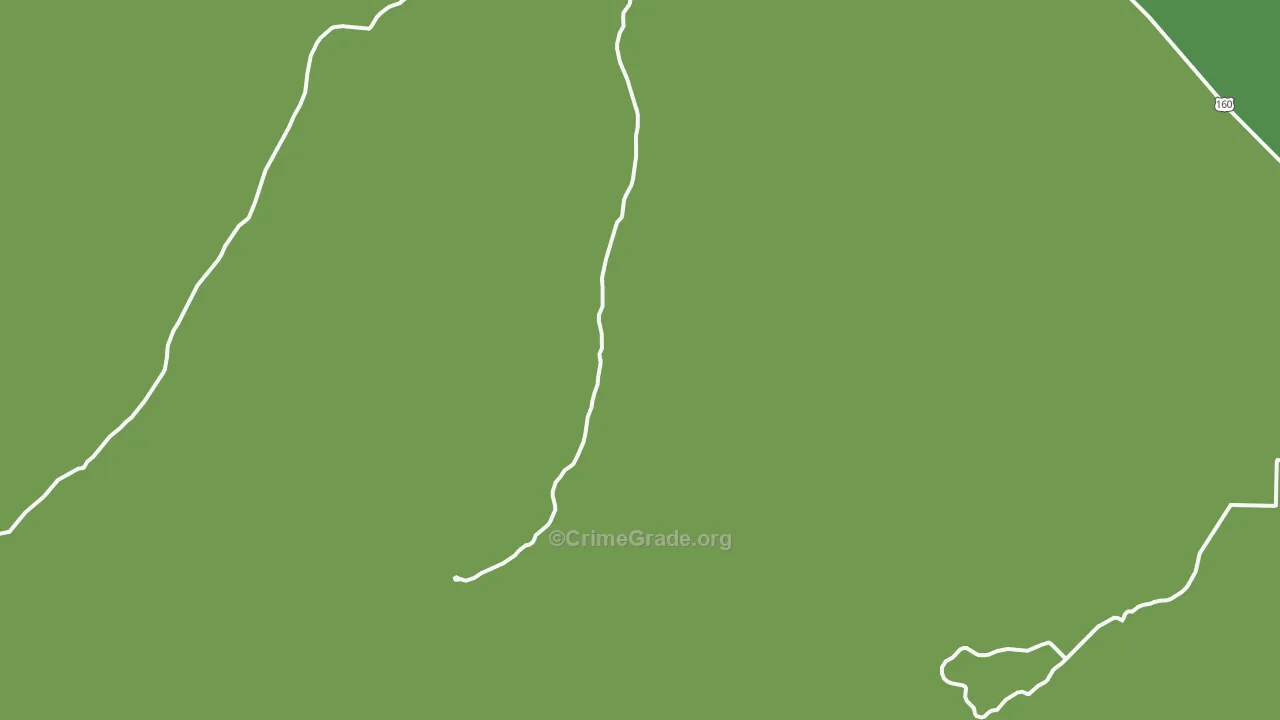 Homelake, CO Map of Vandalism Rates