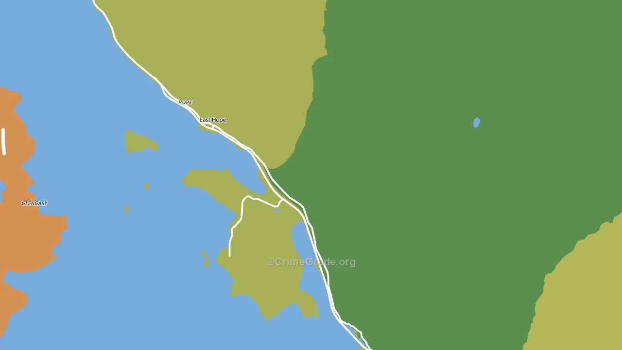 Hope, ID Map of Vandalism Rates
