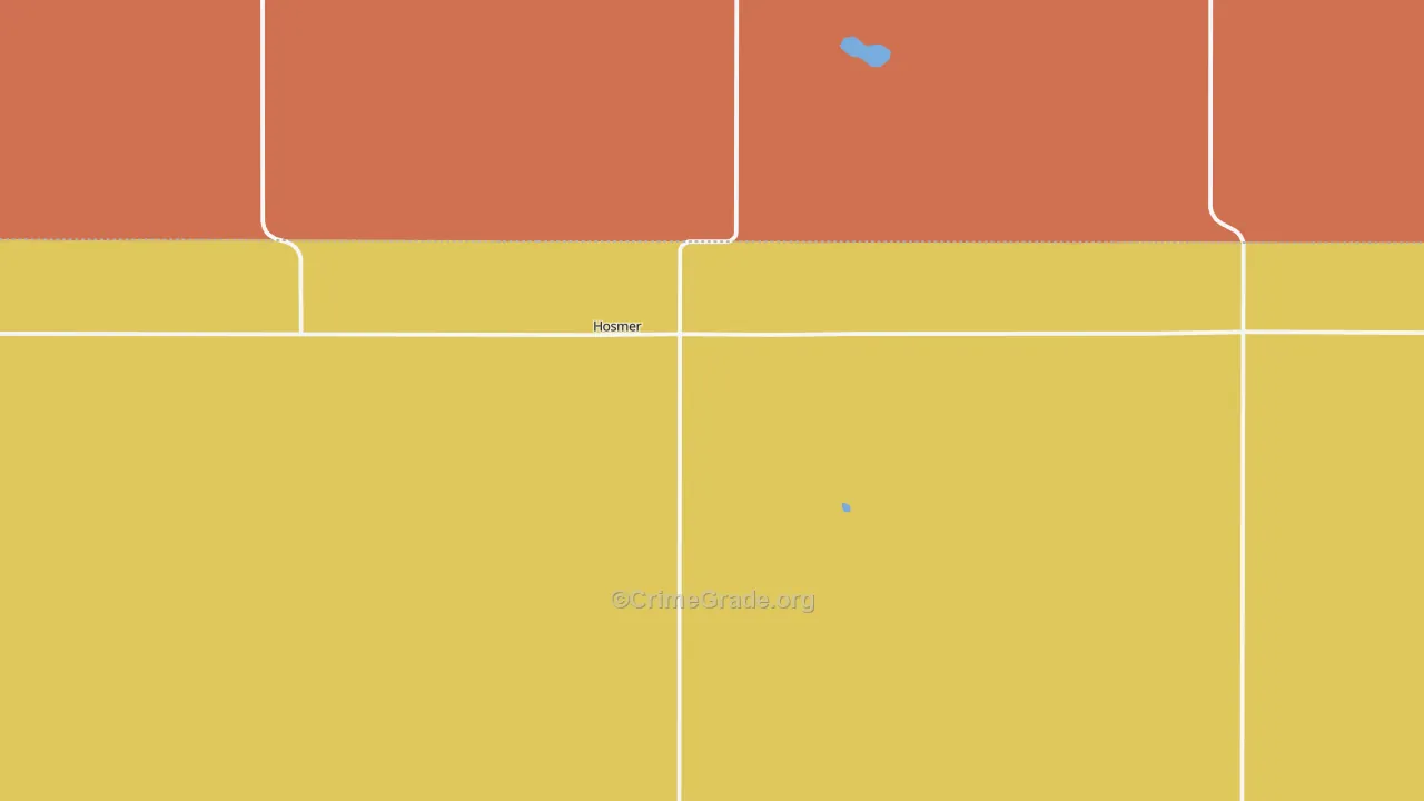 Hosmer, SD Map of Vandalism Rates