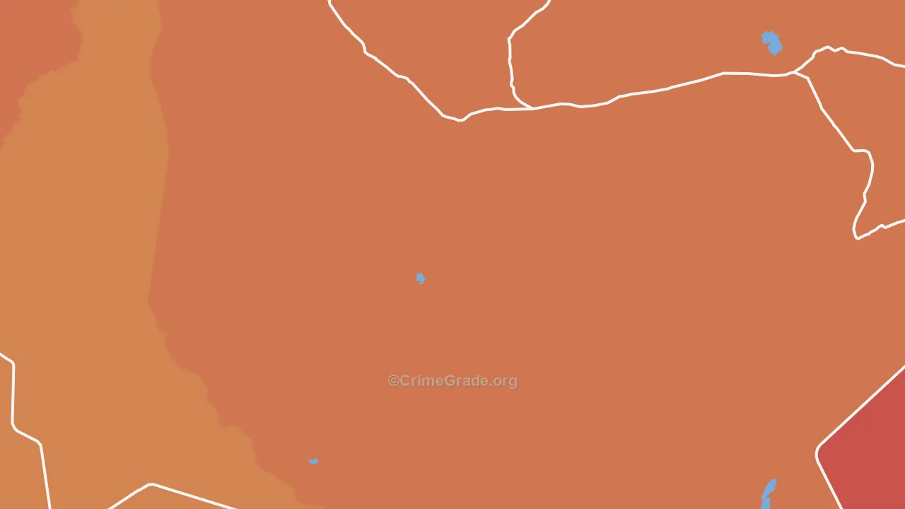 Huachuca Terrace, AZ Map of Vandalism Rates