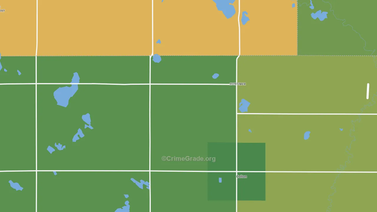 Huntimer, SD Map of Vandalism Rates