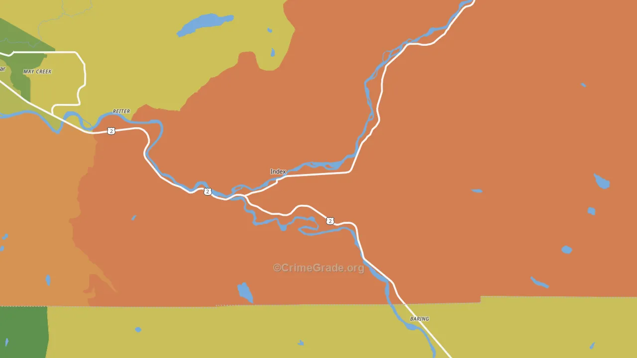 Index, WA Map of Vandalism Rates