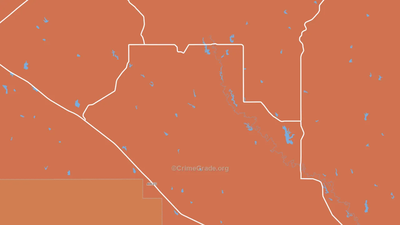 Ingomar, MT Map of Vandalism Rates