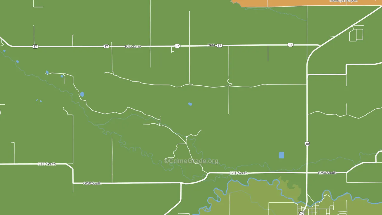 Ioka, UT Map of Vandalism Rates