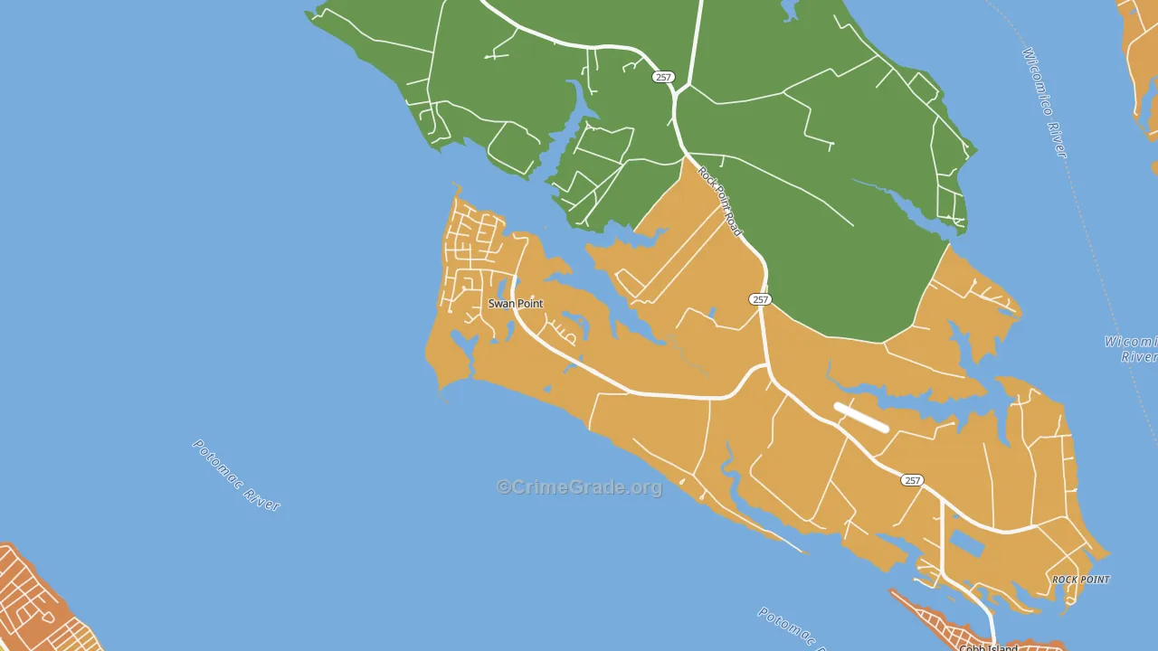 Issue, MD Map of Vandalism Rates