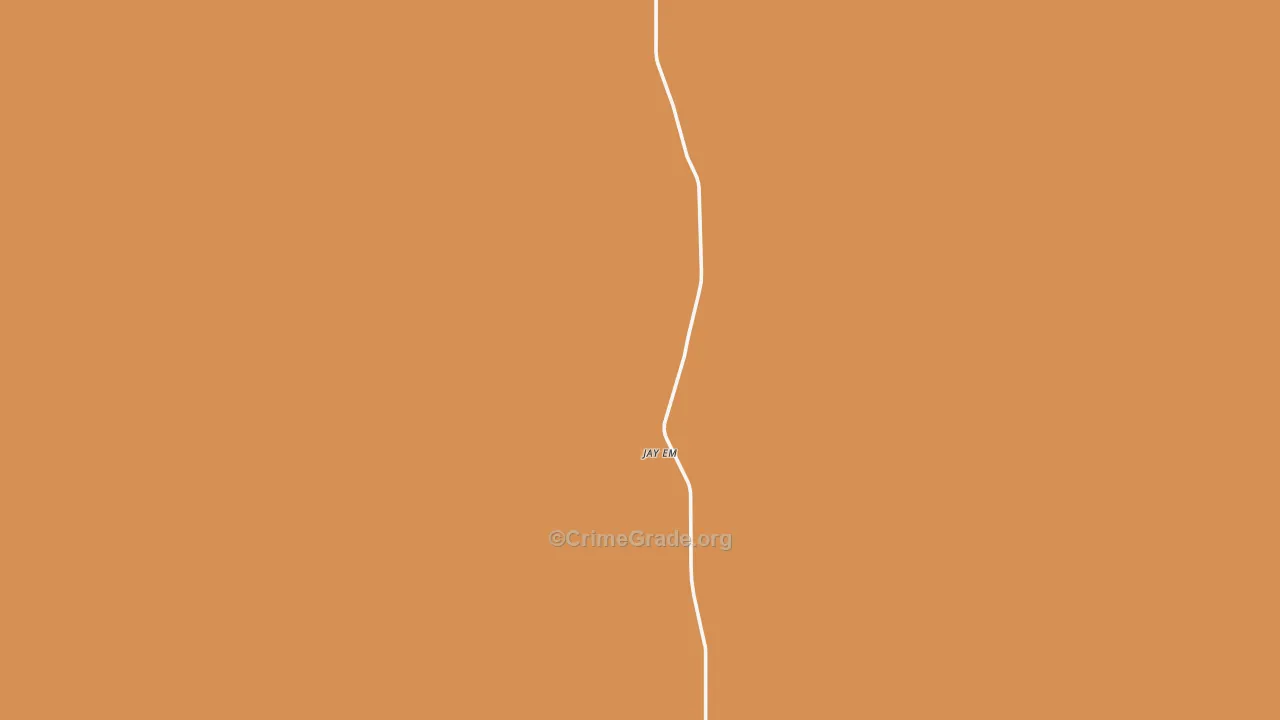 Jay Em, WY Map of Vandalism Rates