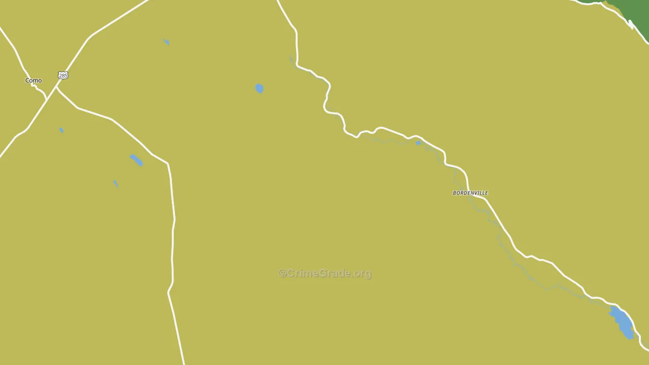 Jefferson, CO Map of Vandalism Rates