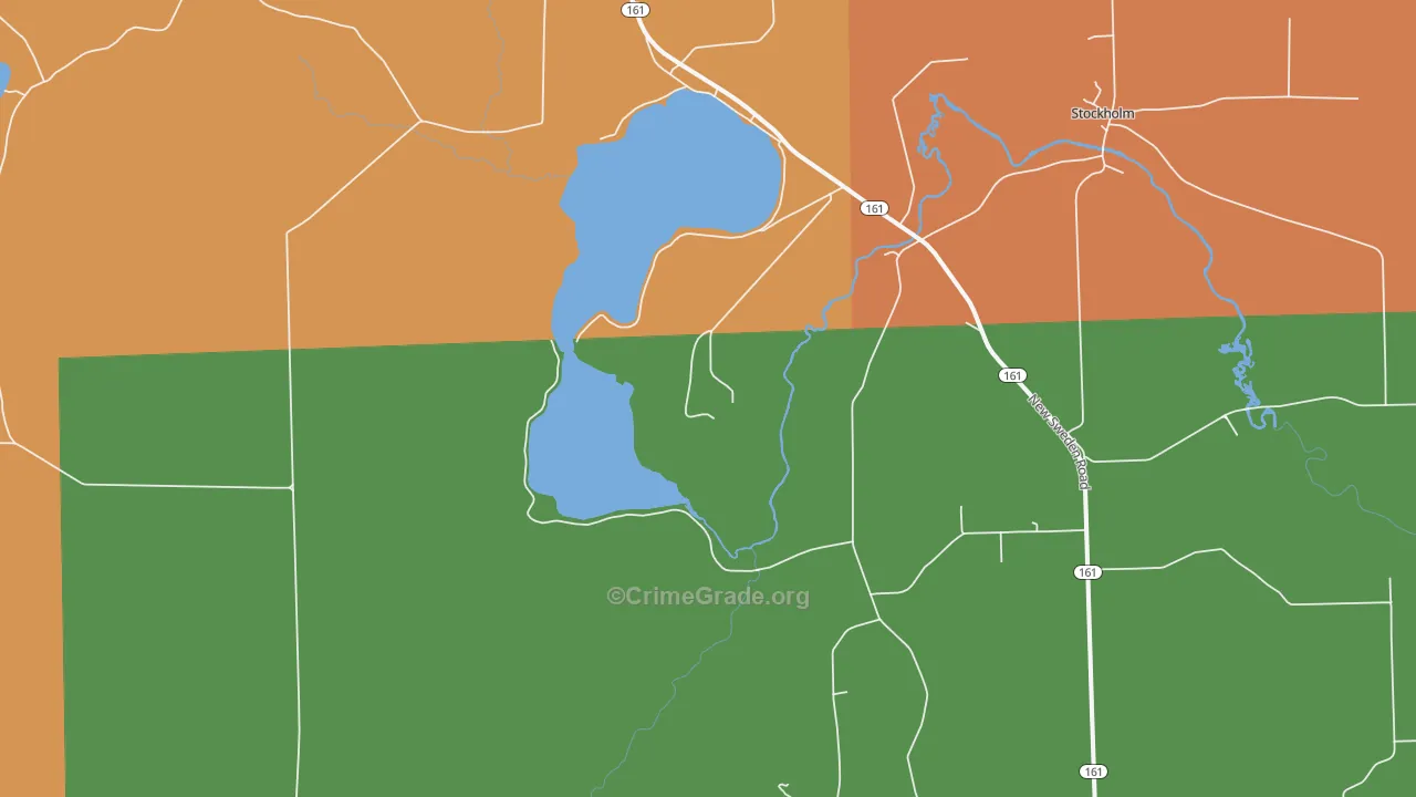 Jemtland, ME Map of Vandalism Rates