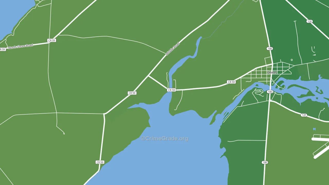 Jewettville, NY Map of Vandalism Rates
