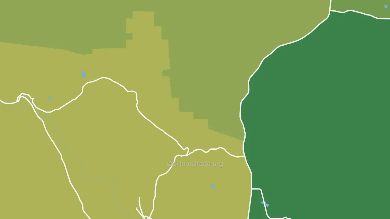 Jolon, CA Map of Vandalism Rates