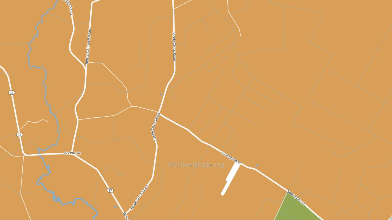 Joppa, NC Map of Vandalism Rates