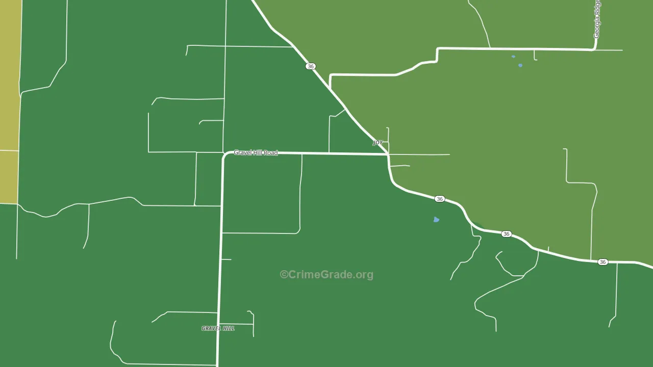 Joy, AR Map of Vandalism Rates
