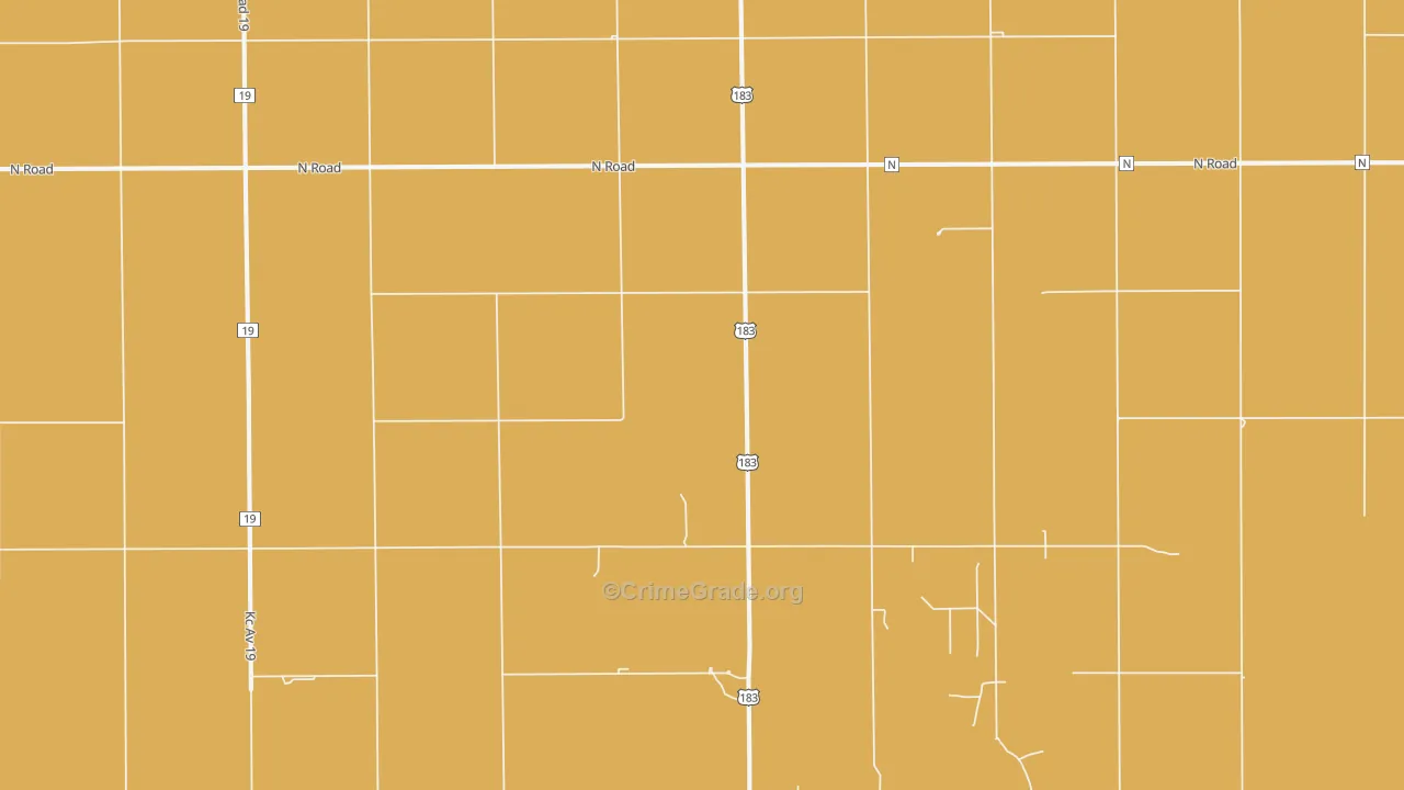 Joy, KS Map of Vandalism Rates