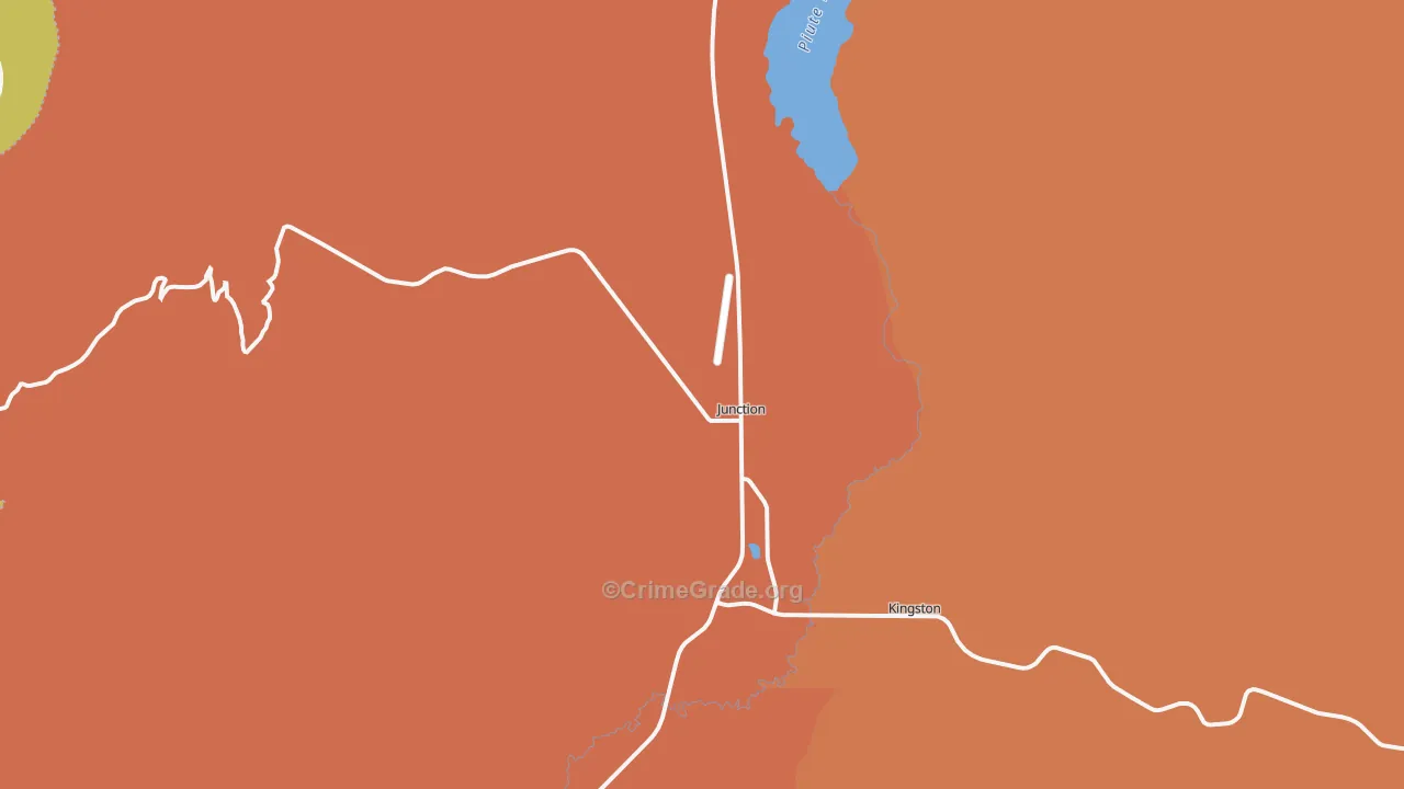 Junction, UT Map of Vandalism Rates