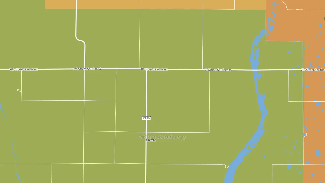 Karnak, ND Map of Vandalism Rates