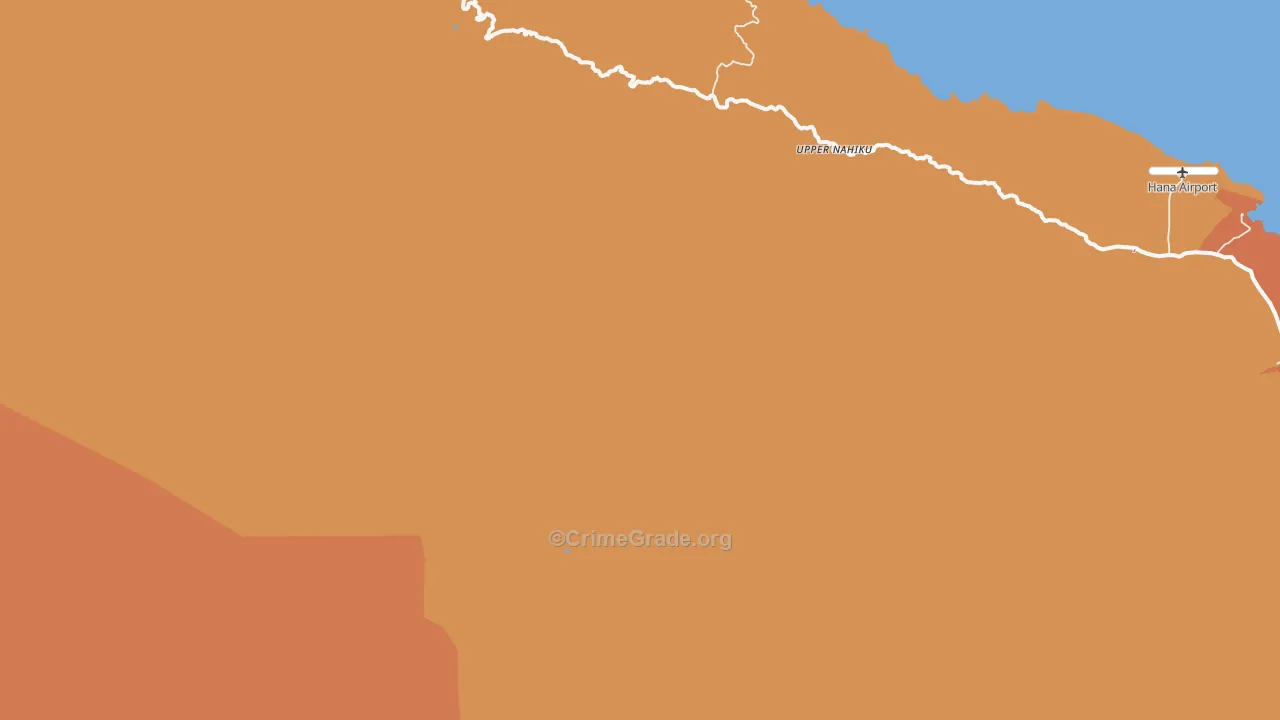 Kaupo, HI Map of Vandalism Rates