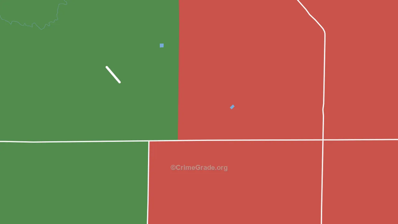 Keota, CO Map of Vandalism Rates
