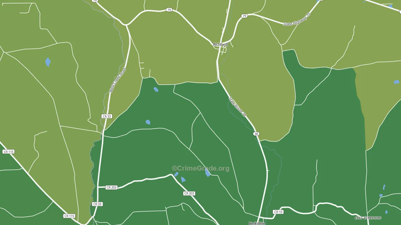 Ketchumville, NY Map of Vandalism Rates