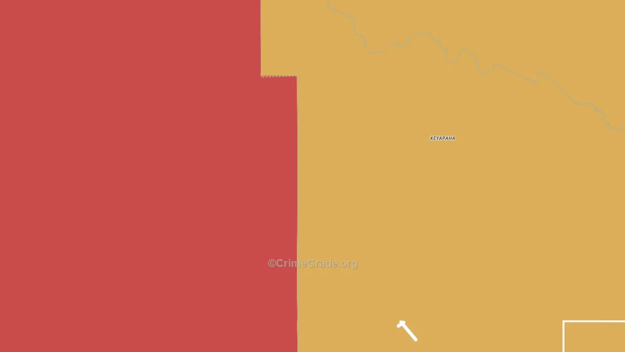 Keyapaha, SD Map of Vandalism Rates
