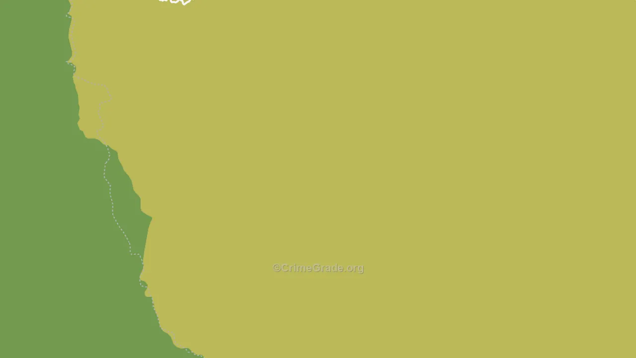 Kingston, NM Map of Vandalism Rates