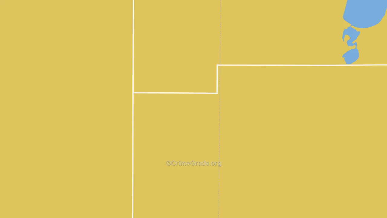 Kintyre, ND Map of Vandalism Rates
