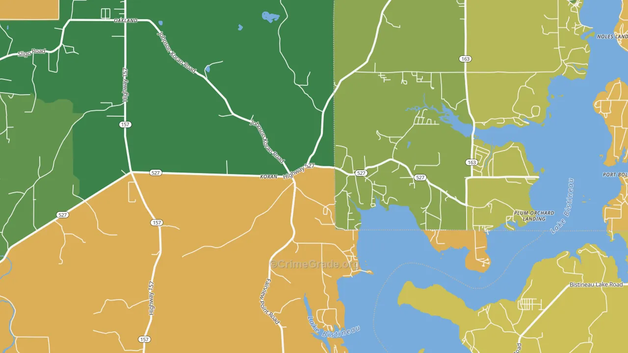 Koran, LA Map of Vandalism Rates