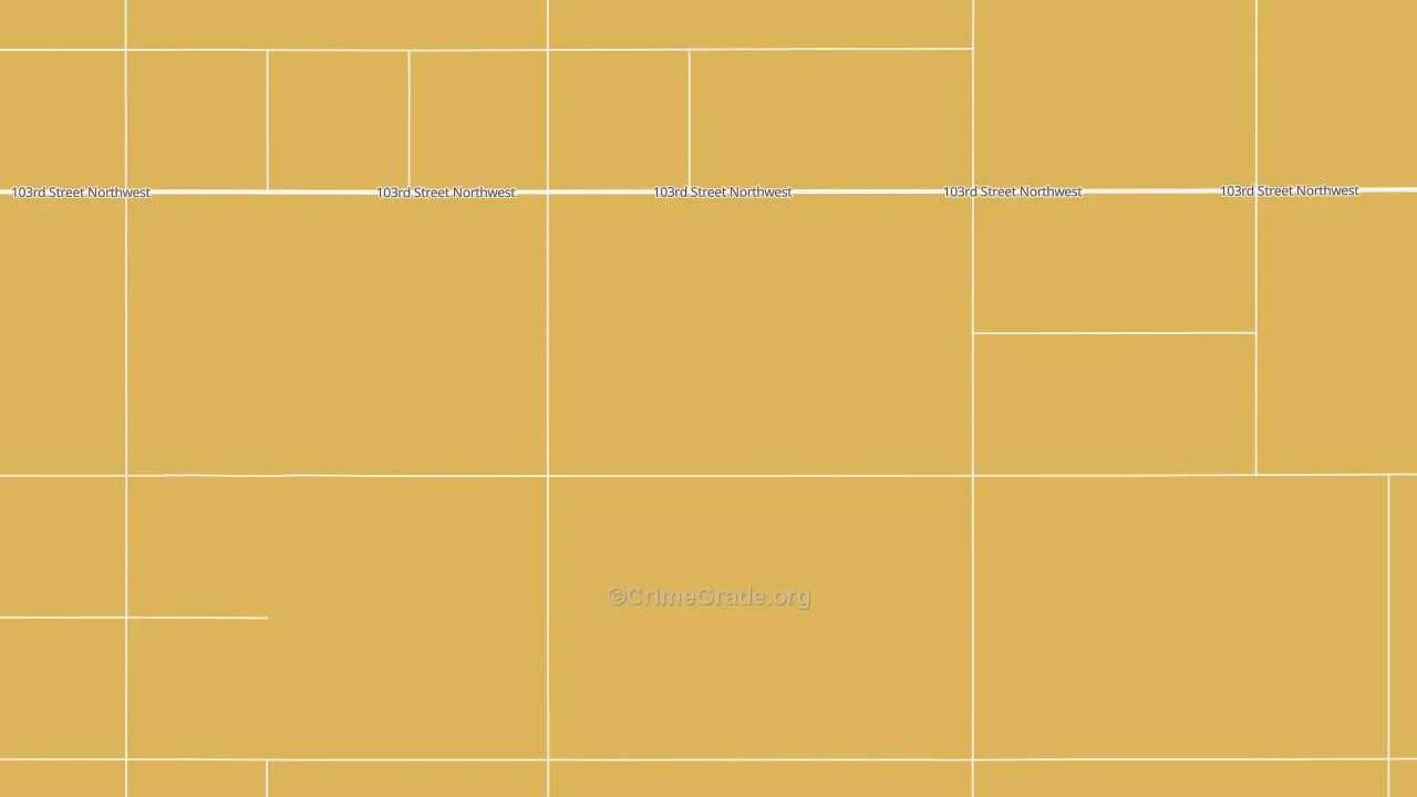 Kuroki, ND Map of Vandalism Rates