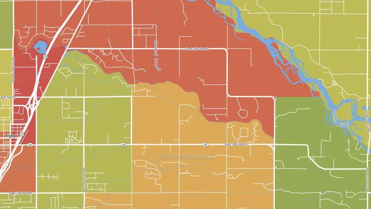 Labelle, ID Map of Vandalism Rates